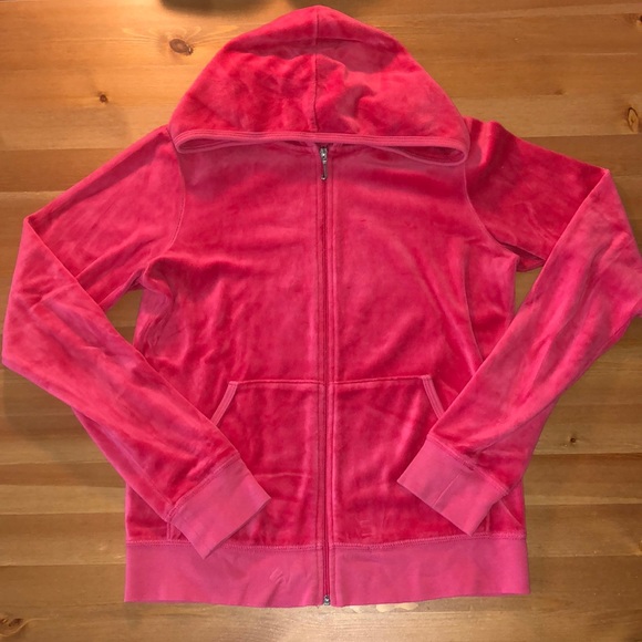 Vintage Juicy Couture Zip Up Hoodie Size Large - Picture 2 of 4